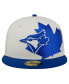 Фото #3 товара Men's Cream/Royal Toronto Blue Jays Lonestar 59FIFTY Fitted Hat