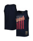 Фото #2 товара Men's Navy St. Louis Cardinals Cooperstown Collection Stars and Stripes Tank Top