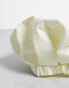 Easilocks Classic Satin Shower Cap - White