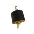 Настольная лампа Home ESPRIT Чёрный Позолоченный Смола 50 W 220 V 28 x 28 x 68 cm (2 штук)