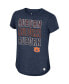 ფოტო #2 პროდუქტის Big Girls Navy Auburn Tigers Hathaway T-shirt