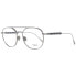 Фото #1 товара Tods Brille TO5229 016 55 Herren Silber 145mm