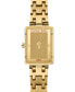 ფოტო #2 პროდუქტის Women's Mink Platinum Series 18k Gold-plated Stainless Steel Watch, 28mm