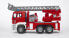 Фото #3 товара Пожарный автомобиль Bruder MAN с лестницей и помпой (02-771) 1:16 47 см