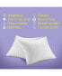 Quilted Waterproof and Hypoallergenic Pillow Covers - Standard Size - 4 Pack