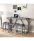 Фото #1 товара Multifunctional Dining and Game Room Table Set