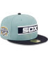 Фото #2 товара Men's Light Blue, Navy Chicago White Sox Beach Kiss 59FIFTY Fitted Hat