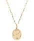 Фото #4 товара Diamond Cancer Constellation 18" Pendant Necklace (1/20 ct. tw) in 10k Yellow Gold, Created for Macy's