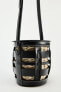 Crossbody basket bag