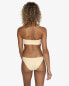 RVCA 280892 Women's Bandeau Bikini Top - Run Wild Bandeau (Apricot, Small)