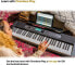 Casio LK-S450 Casiotone Top Illuminated Keyboard with 61 Velocity-Dynamic Keys in Piano Look with 600 Sounds and 200 Accompaniment Rhythms & Amazon Basics AA Alkaline Batteries