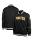 Men's Black Pittsburgh Pirates Wax Pack Pro Camden Full-Zip Track Jacket