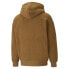 Puma Classics Sherpa Pullover Hoodie Mens Brown Casual Outerwear 53560774