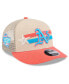 ფოტო #1 პროდუქტის Men's Cream Oakland Athletics 2024 MLB All-Star Game Meshback Low Profile 9FIFTY Snapback Hat