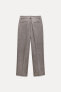 ZW COLLECTION 100% WOOL STRAIGHT-LEG TROUSERS