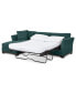 Фото #1 товара Elliot II 107" Fabric 2-Pc. Chaise Sleeper Sectional Sofa, Created for Macy's