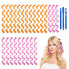 URAQT Hair Curlers, Rollers, DIY Styling Kit for Long Hair, Waves Styler for Girls, Home Use, Styling Hooks