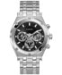 ფოტო #1 პროდუქტის Men's Stainless Steel Bracelet Watch 44mm