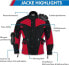 Фото #12 товара Мотоциклетная куртка German Wear Textile, подходящая для разных комбинаций