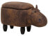 Tierhocker HIPPO Schwarz / Braun - фото #2