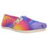 Фото #2 товара TOMS Al X Alpargata Graphic Slip On Womens Multi, Purple Flats Casual 10019069T