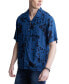 Фото #2 товара Men's Sinzo Printed Short Sleeve Button-Front Camp Shirt