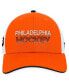 Фото #2 товара Men's Orange Philadelphia Flyers Authentic Pro Rink Trucker Adjustable Hat
