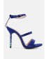 ფოტო #1 პროდუქტის Women's Lawsuit Ankle Strap Fantasy Heel Sandals