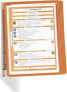 Фото #3 товара Канцелярский набор DURABLE Стойка настенная с 5 информационными панелями Vario Durable оранжевый