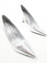 Фото #7 товара NA-KD stiletto shoes in silver