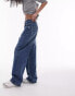 Фото #5 товара Topshop high rise Baggy jeans in mid blue