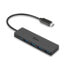 USB-концентратор I-Tec Advance USB-C Slim Passive HUB 4 Port - USB 3.2 Gen 2 (3.1 Gen 2) Type-C - USB 3.2 Gen 1 (3.1 Gen 1) Type-A - 5000 Mbit/s - черный - 0,2 м - совместим с Apple MacBook 2015, Chromebook Pixel 2015, Acer Switch Alpha 12, Dell XPS 13, HP EliteBook Folio G. - фото #1