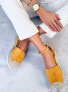 Фото #4 товара Женские эспадрильи желтого цвета, модель 2138, бренд obuwie damskie