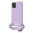Фото #1 товара SBS Farbiges Riemen-Halsband-Cover für iPhone 13 violett