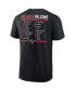 Фото #3 товара Men's Black, White Atlanta Falcons Two-Pack 2023 Schedule T-shirt Combo Set