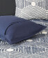 Фото #9 товара Ellipse Jacquard Cotton 3-Pc. Duvet Cover Set, King/California King