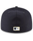 Фото #2 товара Men's Navy Houston Astros Cooperstown Collection Wool 59FIFTY Fitted Hat