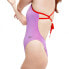 Фото #4 товара Купальник Speedo в фиолетовом цвете с завязкой на спине, модель Solid Tie-Back.