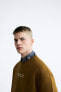Фото #6 товара Толстовка с контрастной вышивкой ZARA
