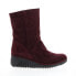 Фото #1 товара Fly London Lede LEDE228FLY-002 Womens Burgundy Suede Casual Dress Boots