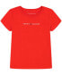 ფოტო #3 პროდუქტის Big Girls Classic Embroidered T-shirt