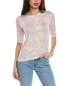 Фото #1 товара St. John Floral Top Women's Purple Xs