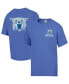 Men's Royal Distressed Kentucky Wildcats Vintage-Like Logo T-Shirt