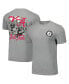 Фото #1 товара Men's and Women's Gray Alabama Crimson Tide Hyper Local Elephant Flag T-Shirt