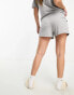 ASOS DESIGN Maternity mix & match cotton pyjama short in grey marl