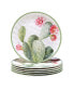 Фото #1 товара Desert Beauty Melamine Plate Set, 6 Piece