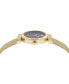 ფოტო #2 პროდუქტის Women's Swiss Regalia Gold Ion Plated Mesh Bracelet Watch 34mm