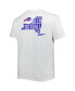 Фото #2 товара Men's White Buffalo Bills Big and Tall Hometown Collection Hot Shot T-shirt