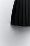 Фото #8 товара Короткое платье со складками ZARA