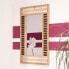 Bambus Spiegel mit dekorativem Rahmen